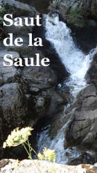 Le Saut de la Saule dans le Cantal près de Bort les Orgues